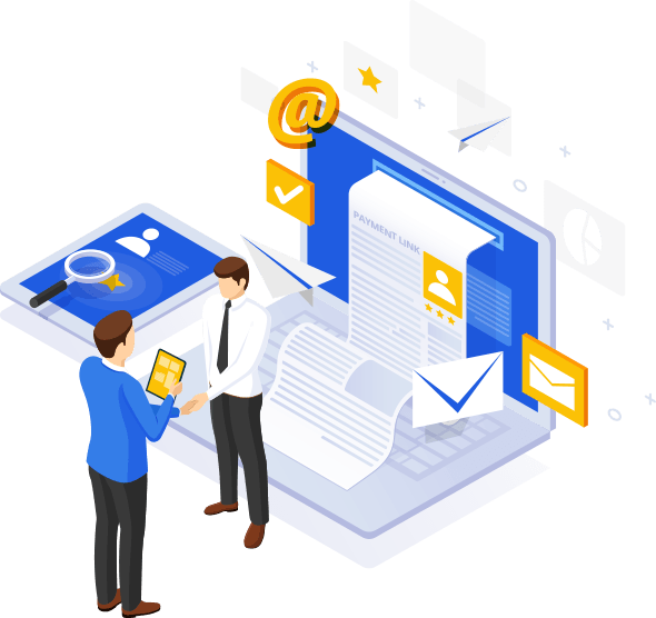 Payment link banner